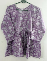 Cotton Printed Short Kurti for Women & Girls – Stylish Ethnic Wear