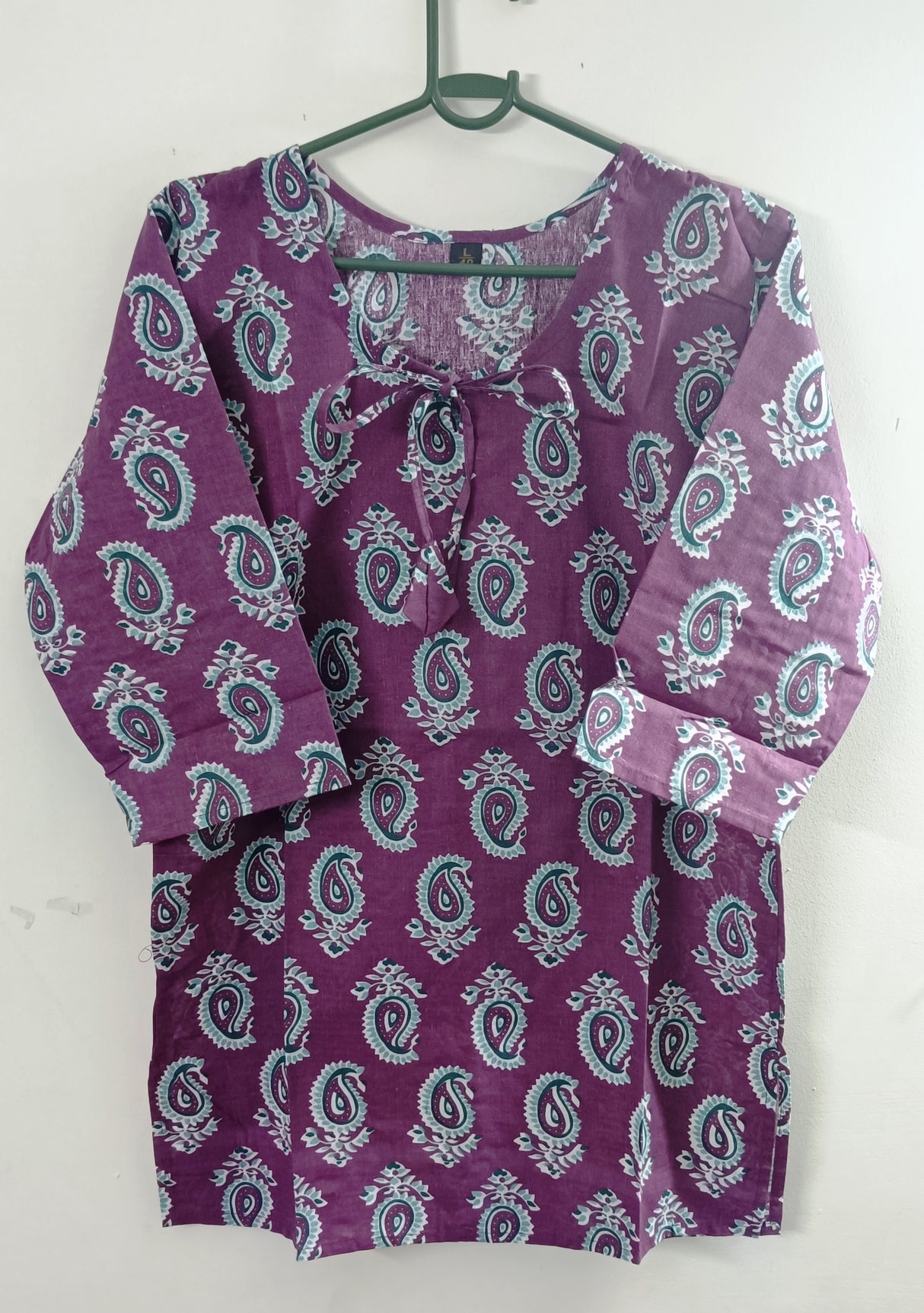 Short Sleeve Cotton Printed Kurti for Women – Stylish